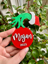 Load image into Gallery viewer, Custom Grinch Ornament - Made in Canada