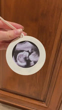 Load and play video in Gallery viewer, Custom Baby Ultrasound Ornament - Made in Canada
