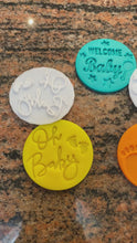 Load and play video in Gallery viewer, New Baby Fondant Embossers/Stamps - Made in Canada