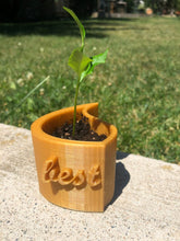 Load image into Gallery viewer, Custom Best Friends Gift Planters (2 Pieces Included) - Made in Canada