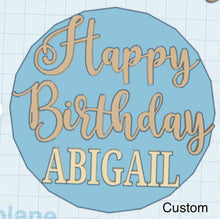 Load image into Gallery viewer, Happy Birthday Fondant Embossers/Stamps - Made in Canada