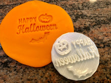 Load image into Gallery viewer, Happy Halloween Fondant Embossers/Stamps - Made in Canada
