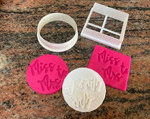 Load image into Gallery viewer, Wedding and Engagement Fondant Embossers/Stamps - Made in Canada
