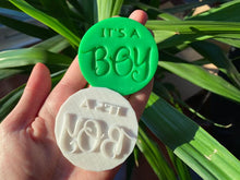 Load image into Gallery viewer, Baby Boy Shower Fondant Embossers/Stamps - Made in Canada