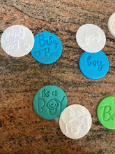 Load image into Gallery viewer, Baby Boy Shower Fondant Embossers/Stamps - Made in Canada
