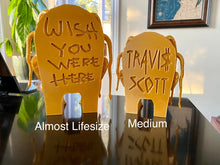 Load image into Gallery viewer, Travis Scott Astroworld Keychain - Custom Engraving Option - Made in Canada