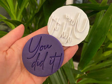 Load image into Gallery viewer, 2021 Graduation Fondant Embossers/Stamps - Made in Canada