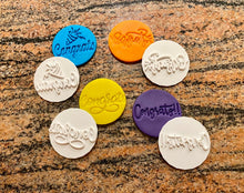 Load image into Gallery viewer, Congrats Fondant Embossers/Stamps - Made in Canada