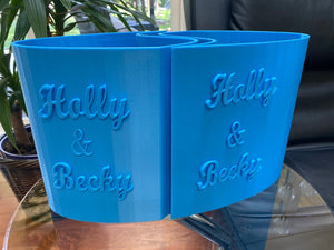 Custom Best Friends Gift Planters (2 Pieces Included) - Made in Canada