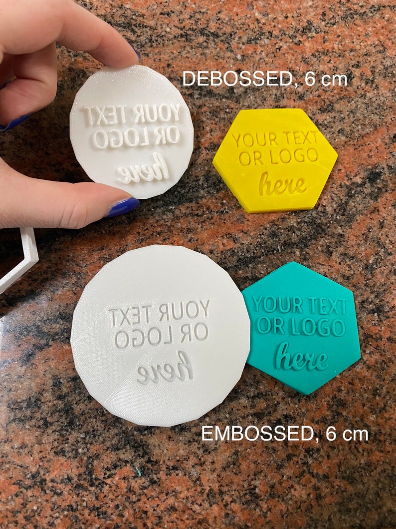 CUSTOM Fondant Debossers and Embossers Made in Canada VoxelPrints