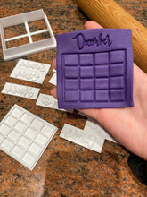 Load image into Gallery viewer, Calendar Set Fondant Stamps - Made in Canada
