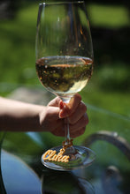 Load image into Gallery viewer, Custom Wine Charms - Personalized With Names or Wine Varieties - Made in Canada