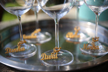 Load image into Gallery viewer, Custom Wine Charms - Personalized With Names or Wine Varieties - Made in Canada