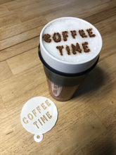 Load image into Gallery viewer, Custom Coffee/Latte Stencil - Made in Canada