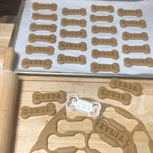 Load image into Gallery viewer, CUSTOM Dog Bone Treats Cookie Cutter - Made in Canada