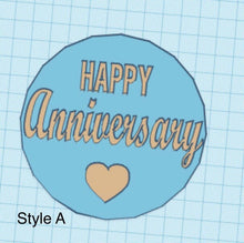 Load image into Gallery viewer, Happy Anniversary Fondant Embosser/Stamp - Made in Canada