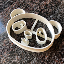 Load image into Gallery viewer, Panda Bear Face Cookie Cutter - Made in Canada