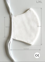 Load image into Gallery viewer, CE Certified 99%+ Filter Efficiency Adjustable Face Mask with 5 Filter Inserts Included - High Quality Fabric With Filter Pocket & Nose Wire