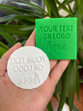 Load image into Gallery viewer, CUSTOM Fondant Debossers and Embossers - Made in Canada