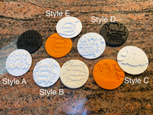 Load image into Gallery viewer, Hocus Pocus Fondant Embossers/Stamps - Made in Canada