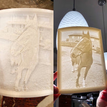 Load image into Gallery viewer, Lithophane Photo - Custom 3D Printed Image - Made in Canada