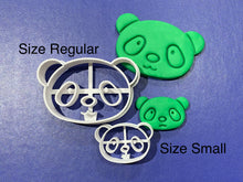 Load image into Gallery viewer, Panda Bear Face Cookie Cutter - Made in Canada