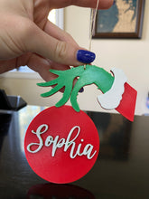 Load image into Gallery viewer, Custom Grinch Ornament - Made in Canada