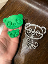 Load image into Gallery viewer, Panda Bear Face Cookie Cutter - Made in Canada