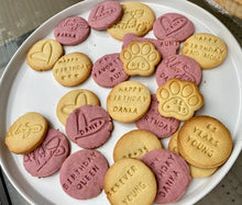 Load image into Gallery viewer, Slider Font Set - Alphabet, Numbers, Punctuation, Symbols - Fondant Embosser/Stamps - Made in Canada