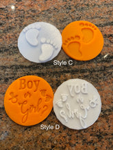 Load image into Gallery viewer, New Baby Fondant Embossers/Stamps - Made in Canada