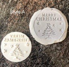 Load image into Gallery viewer, Christmas Fondant Embossers/Stamps - Made in Canada