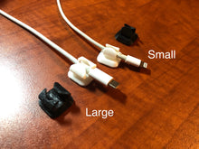 Load image into Gallery viewer, Cable Holders (4 PACK) - Adhesive Material Included - Made in Canada