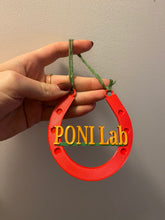 Load image into Gallery viewer, Custom Horseshoe Ornament - Made in Canada