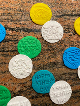 Load image into Gallery viewer, Father's Day Fondant Embossers/Stamps - Made in Canada