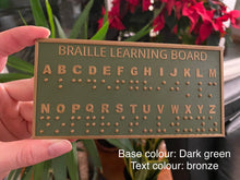 Load image into Gallery viewer, Braille 3D Learning Board - Made in Canada