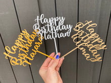 Load image into Gallery viewer, Custom Cake Topper - Made in Canada