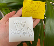 Load image into Gallery viewer, Godmother and Godfather Fondant Embossers/Stamps - Made in Canada