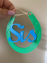 Load image into Gallery viewer, Custom Horseshoe Ornament - Made in Canada