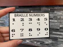 Load image into Gallery viewer, Braille 3D Learning Board - Made in Canada