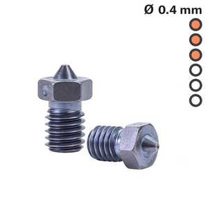 Nozzle X E3D V6 - 0.4, 0.6, 0.8 mm (Local Shipping in Canada)