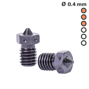 Hardened steel nozzle E3D V6 0.4 mm (Local Shipping in Canada)