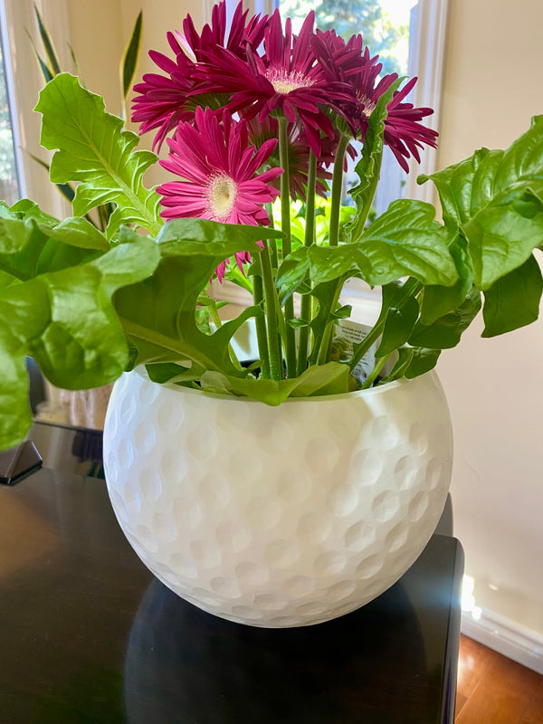 golf ball planter pot large Golf Ball Planter/Bowl