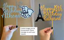 Load image into Gallery viewer, Custom Cake Topper - Made in Canada

