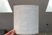 Load and play video in Gallery viewer, 3D Baby Ultrasound Lithophane Photo - Made in Canada
