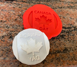 Canada Day Fondant Embossers/Stamps - Made in Canada