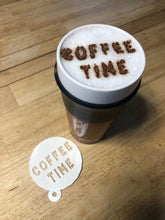 Load image into Gallery viewer, Custom Coffee/Latte Stencil - Made in Canada

