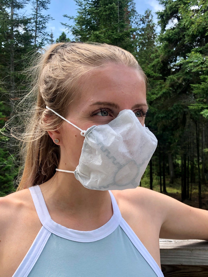 High Filter Efficiency HensNest Face Mask - 3D Printed - Made in Canada