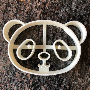 Panda Bear Face Cookie Cutter - Made in Canada
