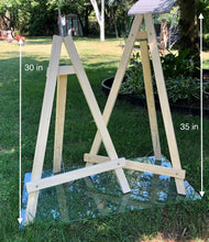 Load image into Gallery viewer, Hand Crafted Wooden Painting or Wedding Sign Easel - Large or Small Size - Made in Canada
