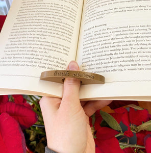 Customizable Book Page Holder - Made in Canada